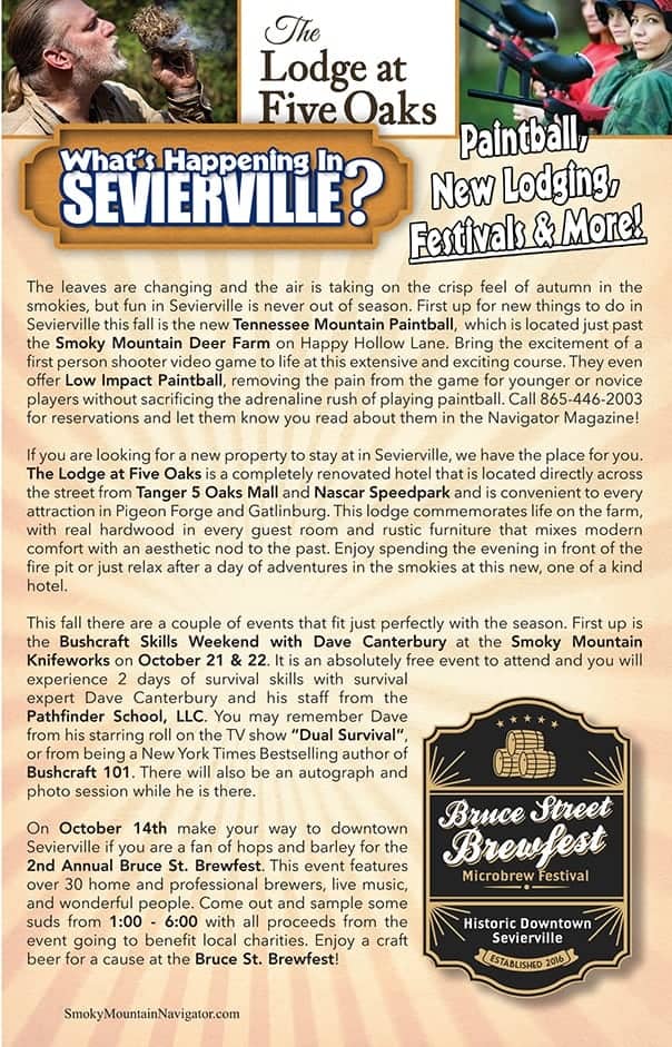 Smoky mountain navigator coupon book