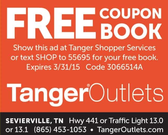 Smoky mountain navigator coupon book