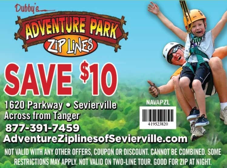 Smoky mountain adventures coupon code