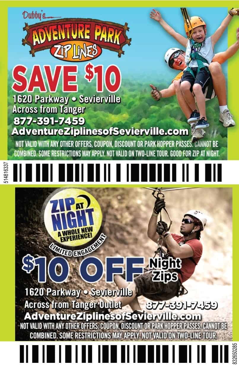 Smoky mountain adventures coupon code