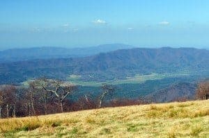 Gregory Bald Hike over looking Cades Cove