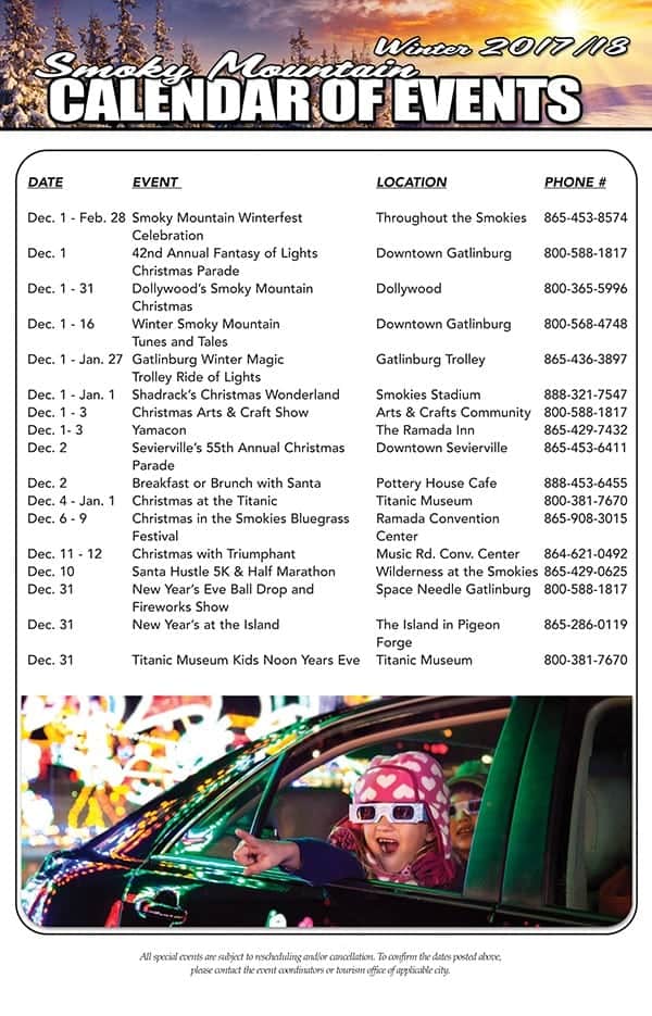 Smoky mountain navigator coupon book