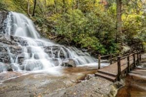 Laurel Falls in great smoky mountains national park