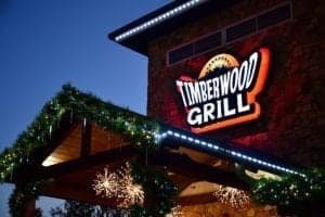 timberwood grill at the island in Pigeon forge