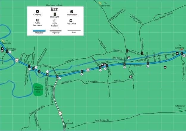 Map Of Tennessee Pigeon Forge Tn – Get Latest Map Update