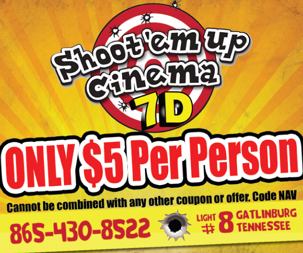 Shoot ‘Em Up 7D Cinema Coupon