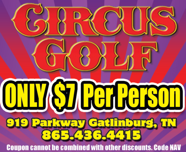 Circus Golf Coupon