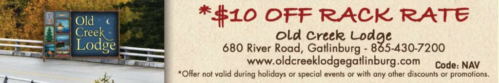 Old Creek Lodge Coupon