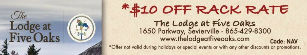 The Lodge at Five Oaks Coupon