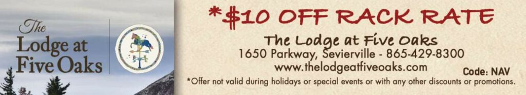 The Lodge at Five Oaks Coupon