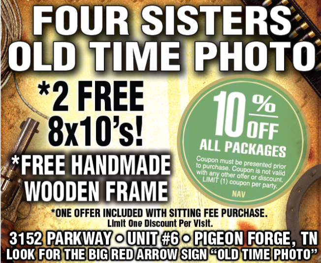 Four Sisters Old Time Photo Coupon