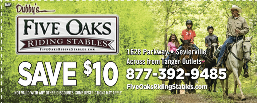 Five Oaks Riding Stables Coupon Save $10