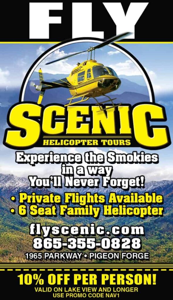 Scenic Helicopter Tours Coupon 10% off per person