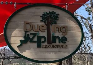 dueling zipline adventure