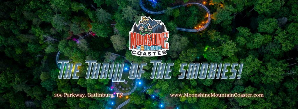 Moonshine Mountain Coaster logo