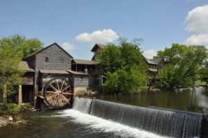 the old mill in pigeon forge