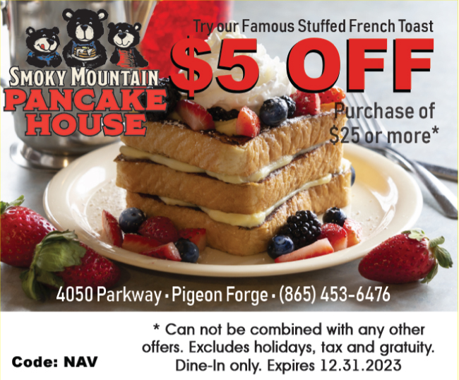 Smoky Mountain Pancake House Coupon