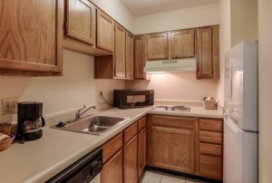 kitchenette in all season suites
