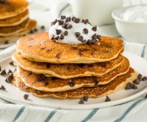 chocolate chips pancakes