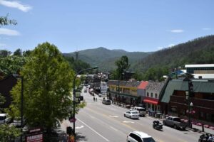 Photo of downtown Gatlinburg Tn