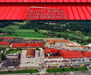 Pigeon Forge Factory Outlet Mall overlook