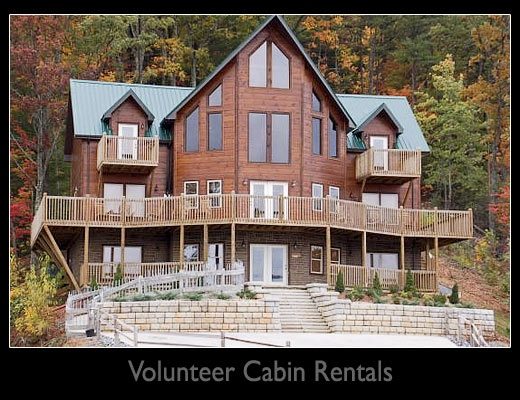 Cabin overview at Volunteer Cabin Rentals