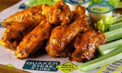 wings from Quaker Steak & Lube