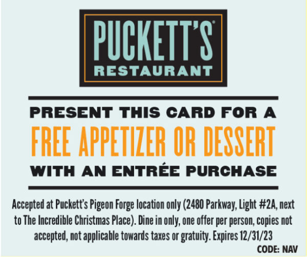 Puckett's Restaurant Coupon