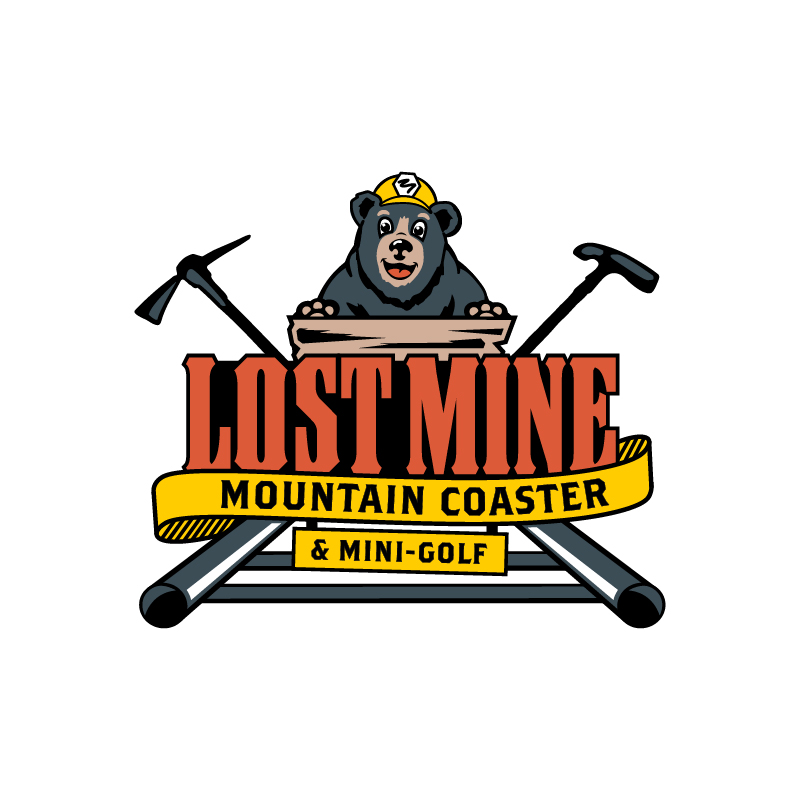 Lost Mine Mountain Coaster Logo