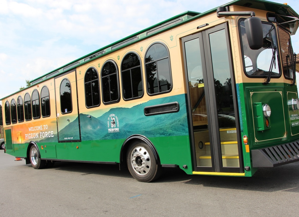 Pigeon Forge Mass Transit Trolley