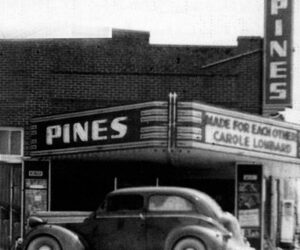 The Pines Theater facade