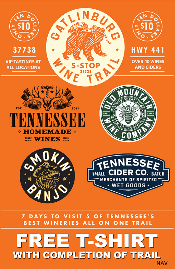 Gat Wine Trail Monster Book ad