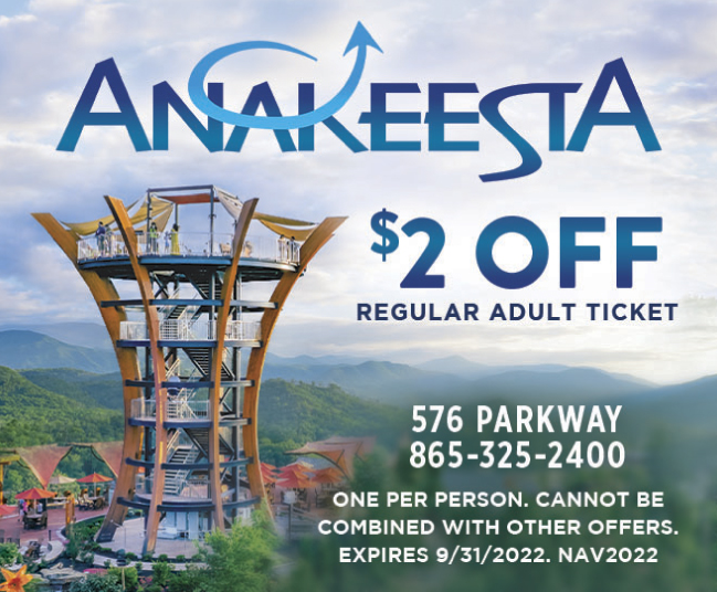 Smoky Mountain Coupons for Pigeon Gatlinburg, & Sevierville