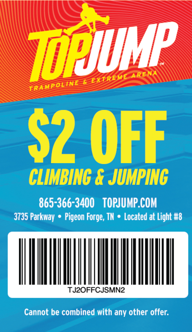 Top Jump Trampoline Park coupon