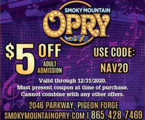 Smoky Mountain Opry coupon Smoky Mountain Opry coupon
