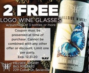 Hillside Winery coupon Hillside Winery coupon