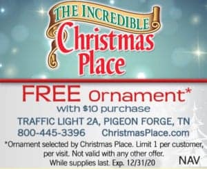The Incredible Christmas Place coupon The Incredible Christmas Place coupon