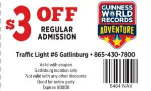 Guiness World Records Adventure coupon Guiness World Records Adventure coupon