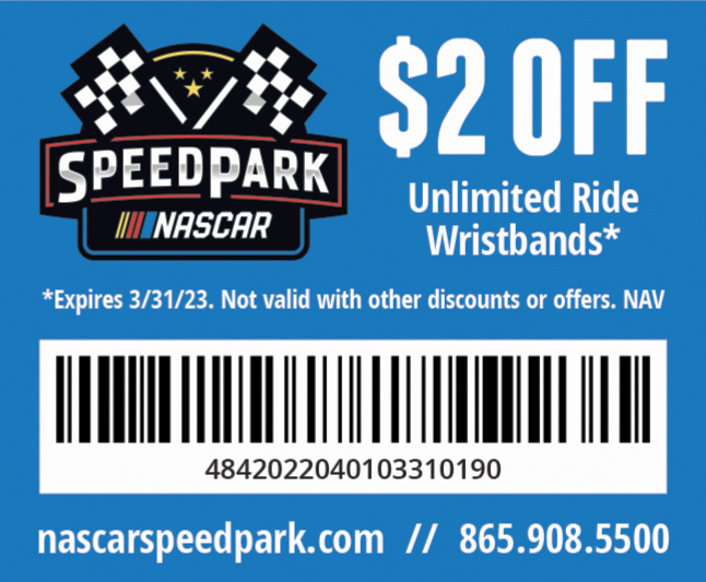 Nascar Speedpark coupon Nascar Speedpark coupon
