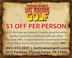 Professor Hacker's Lost Treasure Golf coupon Professor Hacker's Lost Treasure Golf coupon