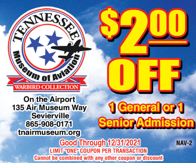 Tennessee Museum of Aviation coupon Tennessee Museum of Aviation coupon