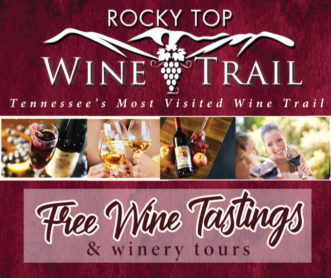 Rocky Top Wine Trail in Pigeon Tennessee Hillside Winery