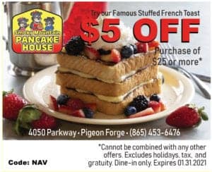 Smoky Mountain Pancake House coupon Smoky Mountain Pancake House coupon