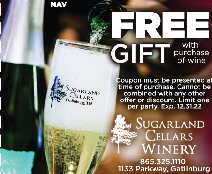 Sugarlands Cellars Winery coupon Sugarlands Cellars Winery coupon