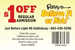Ripley's Believe It or Not coupon Ripley's Believe It or Not coupon