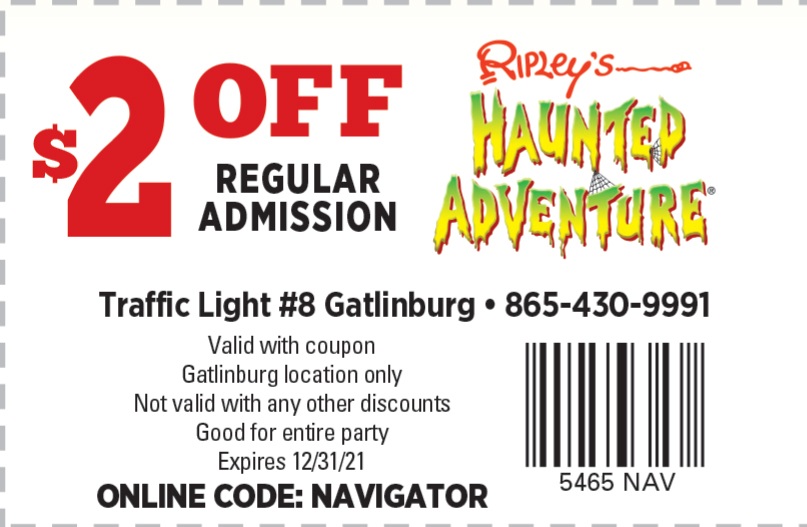 Ripley's Haunted Adventure coupon Ripley's Haunted Adventure coupon
