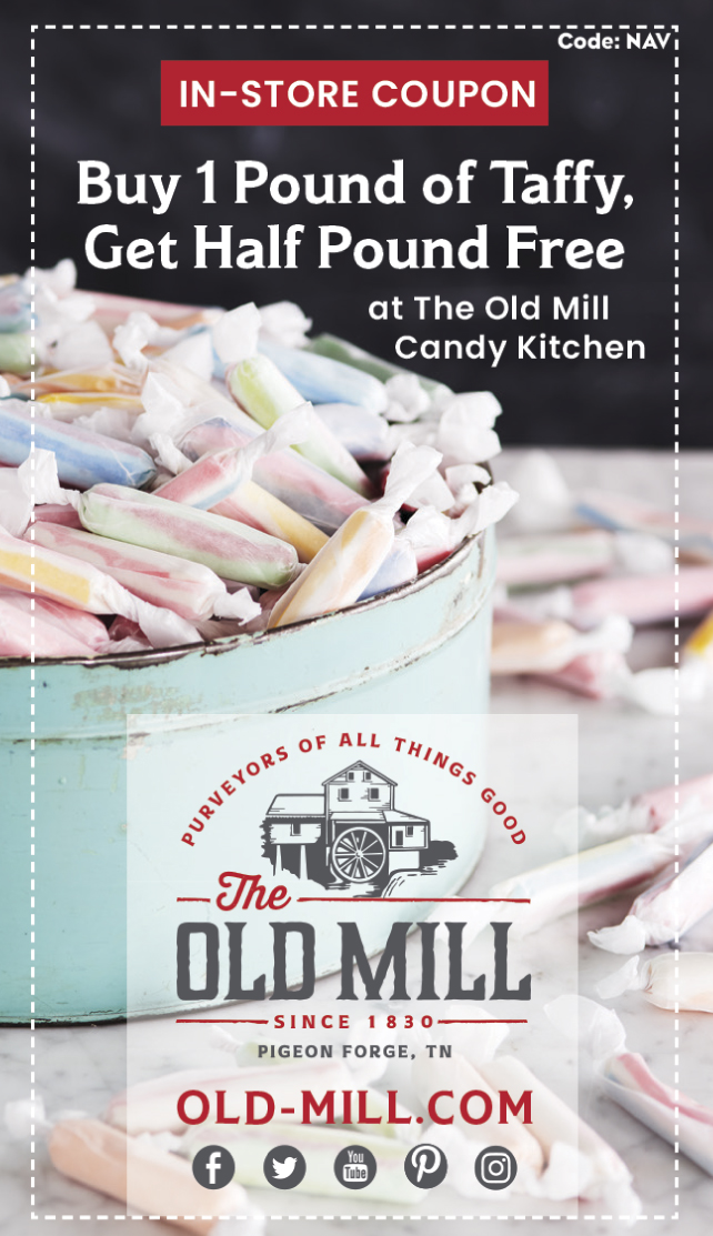 The Old Mill Candy Kitchen coupon The Old Mill Candy Kitchen coupon