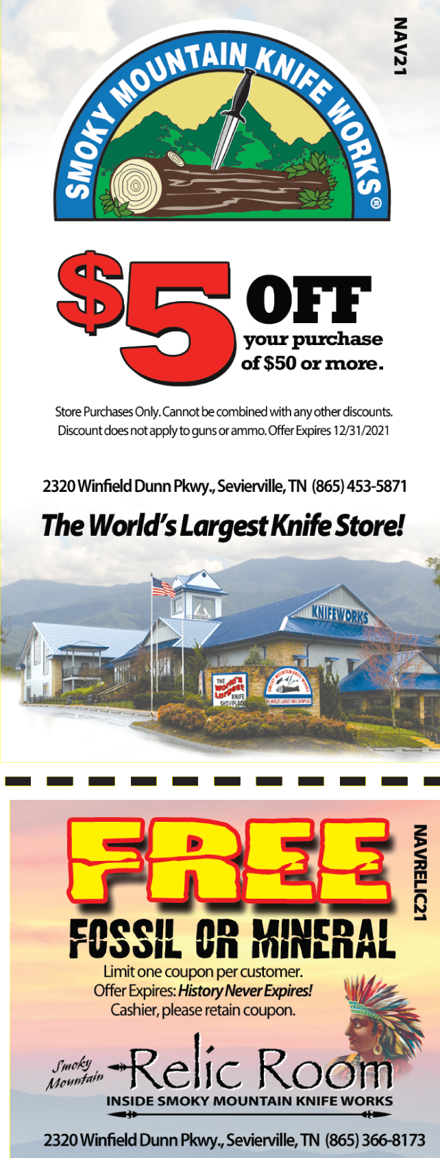 Smoky Mountain Knifeworks coupon Smoky Mountain Knifeworks coupon