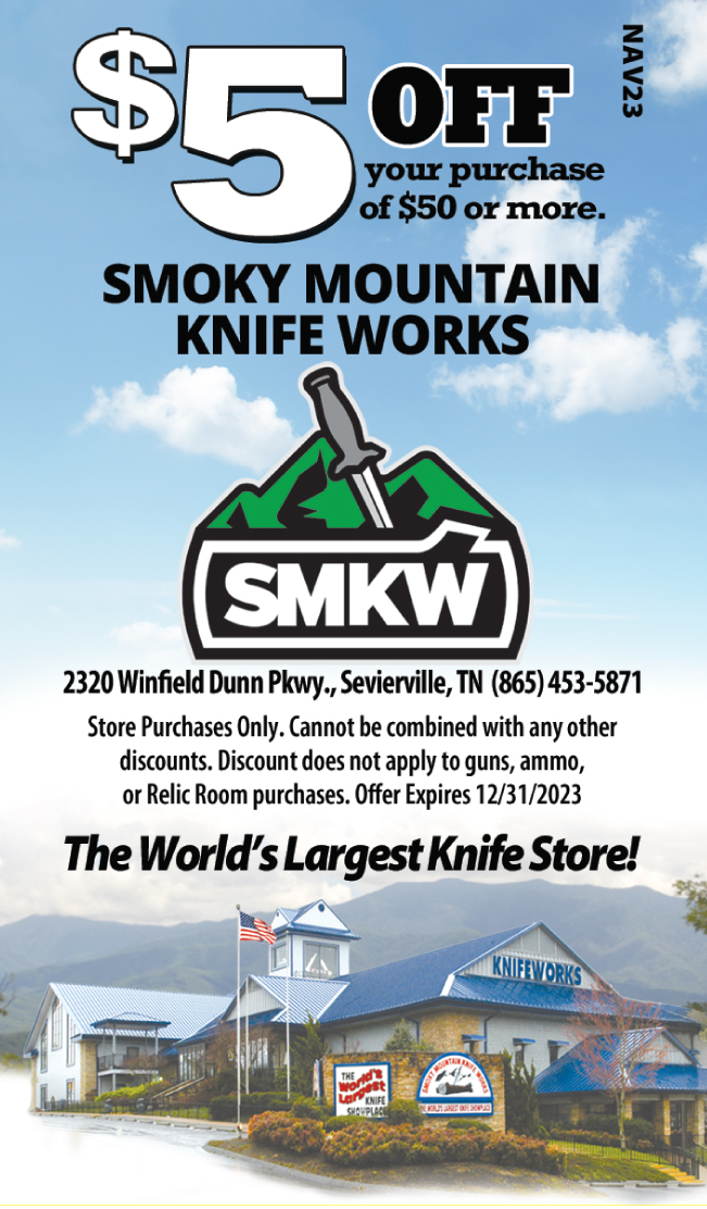 Smoky Mountain Knifeworks coupon Smoky Mountain Knifeworks coupon